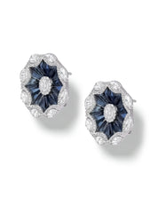 Jackie Blue Studs | AMARIS JEWELS | Fine Jewelry