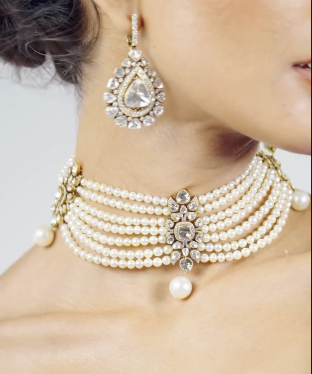 Jahanara Pearl Necklace | AMARIS JEWELS | Fine Jewelry 