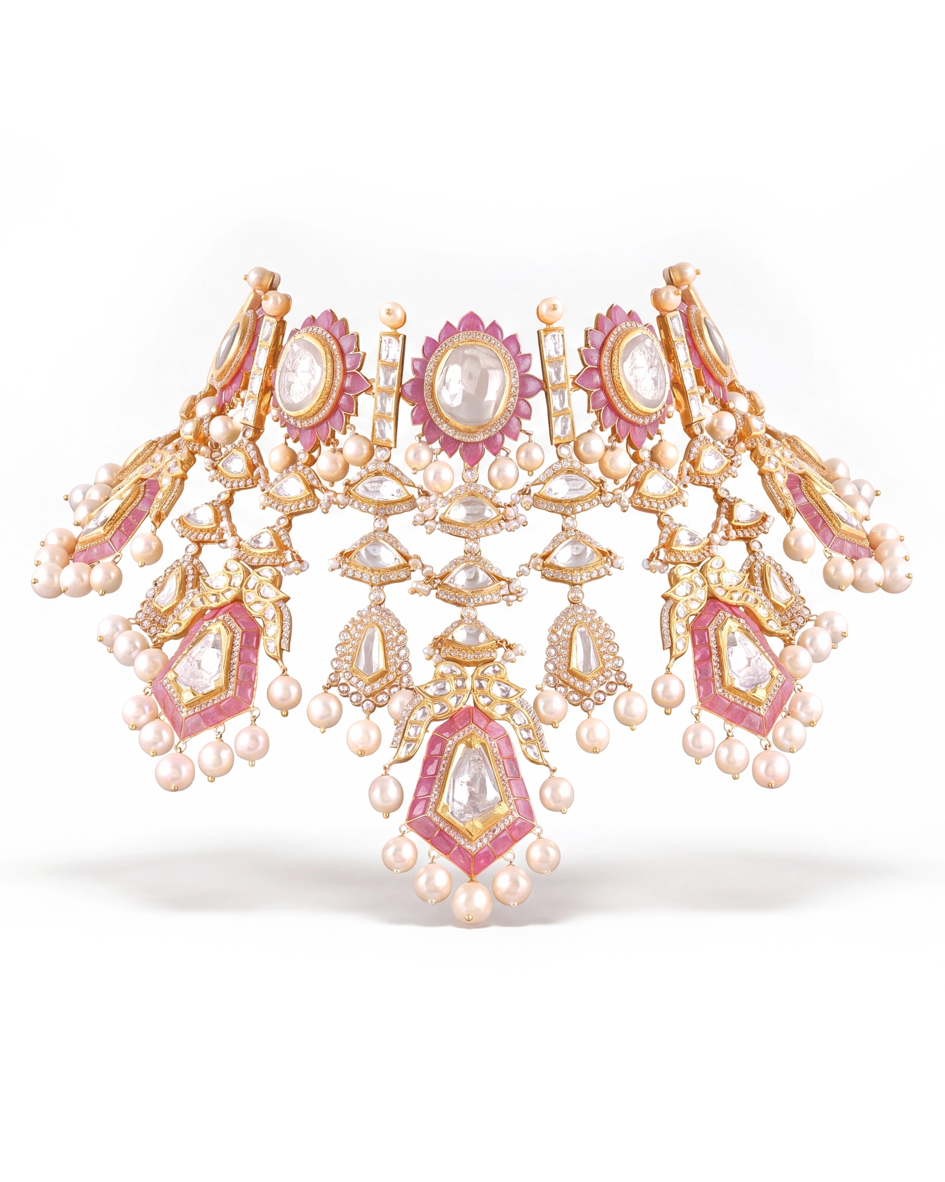 Jaipur Rose Polki Choker | AMARIS JEWELS | Fine Jewelry