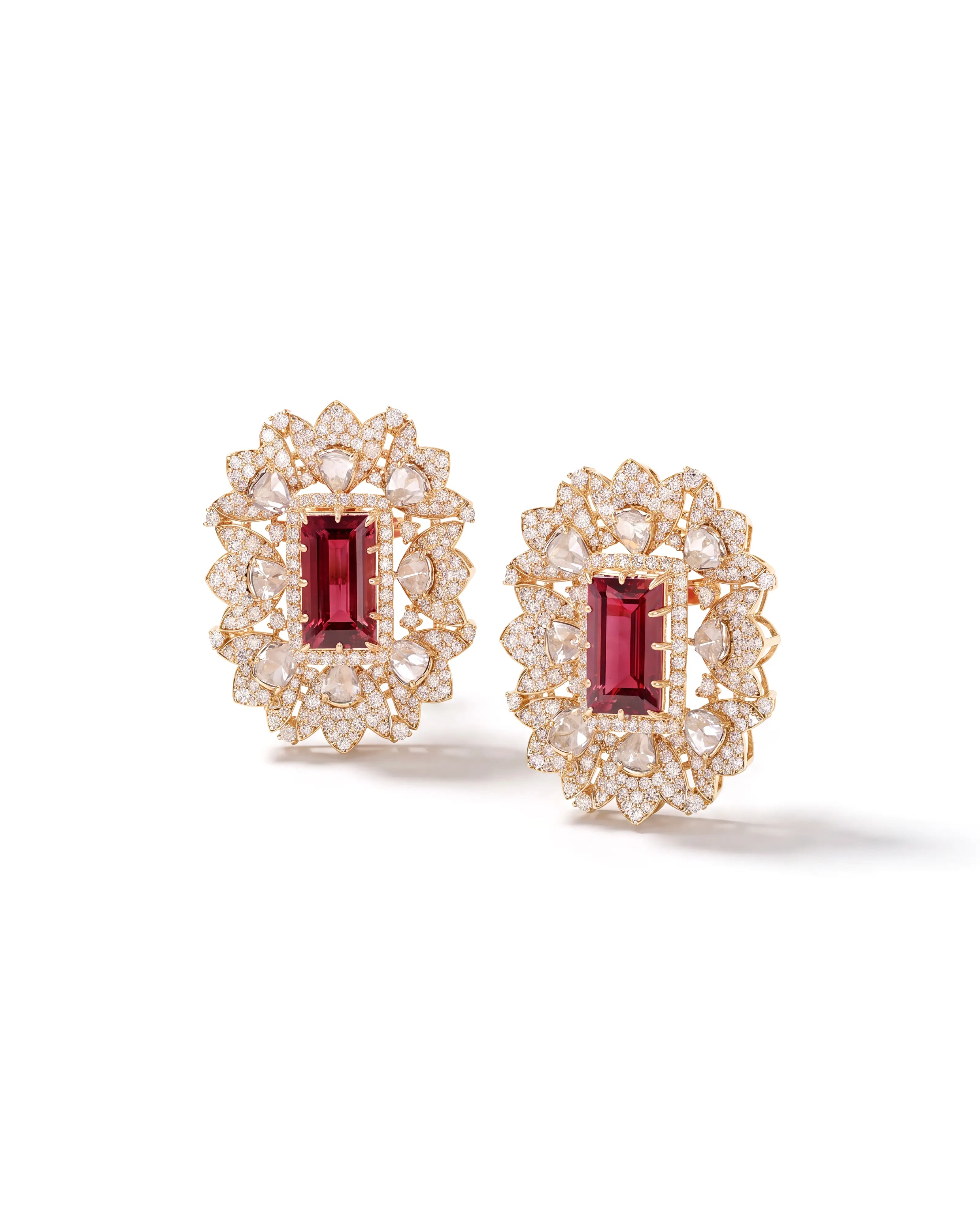 Jaipur Sun Studs | AMARIS JEWELS | Fine Jewelry
