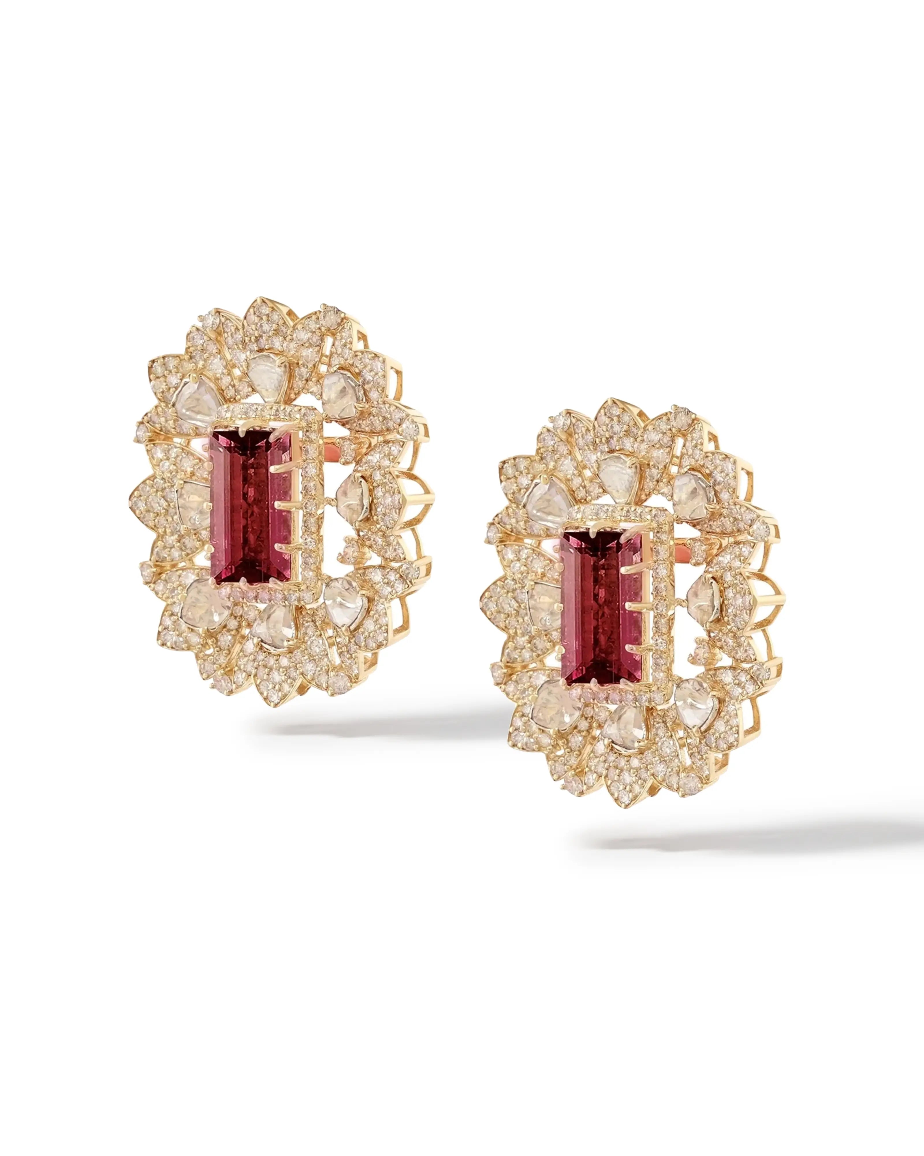Jaipur Sun Studs | AMARIS JEWELS | Fine Jewelry