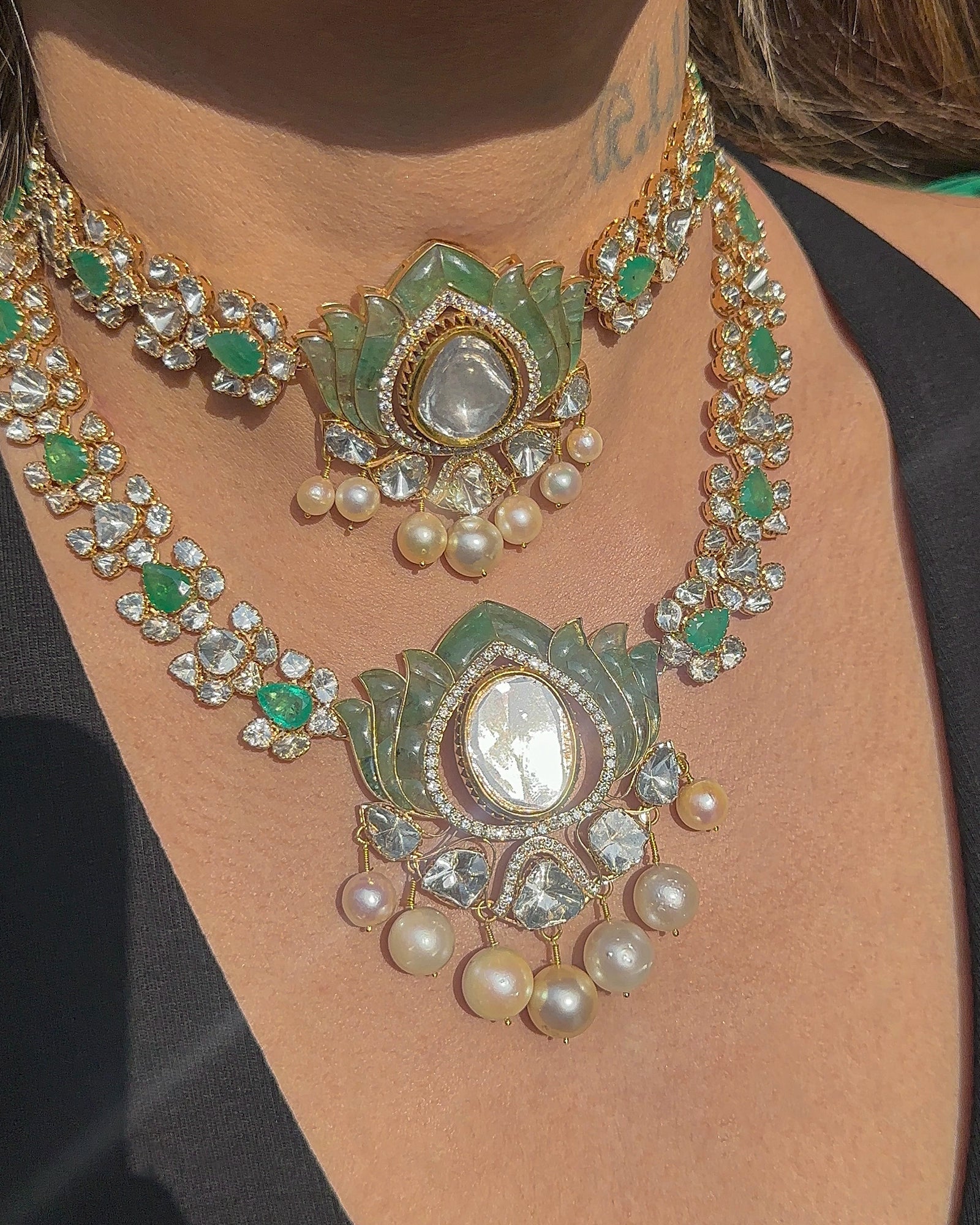 Jaisalmer Lotus Strings | AMARIS JEWELS | Fine Jewelry 