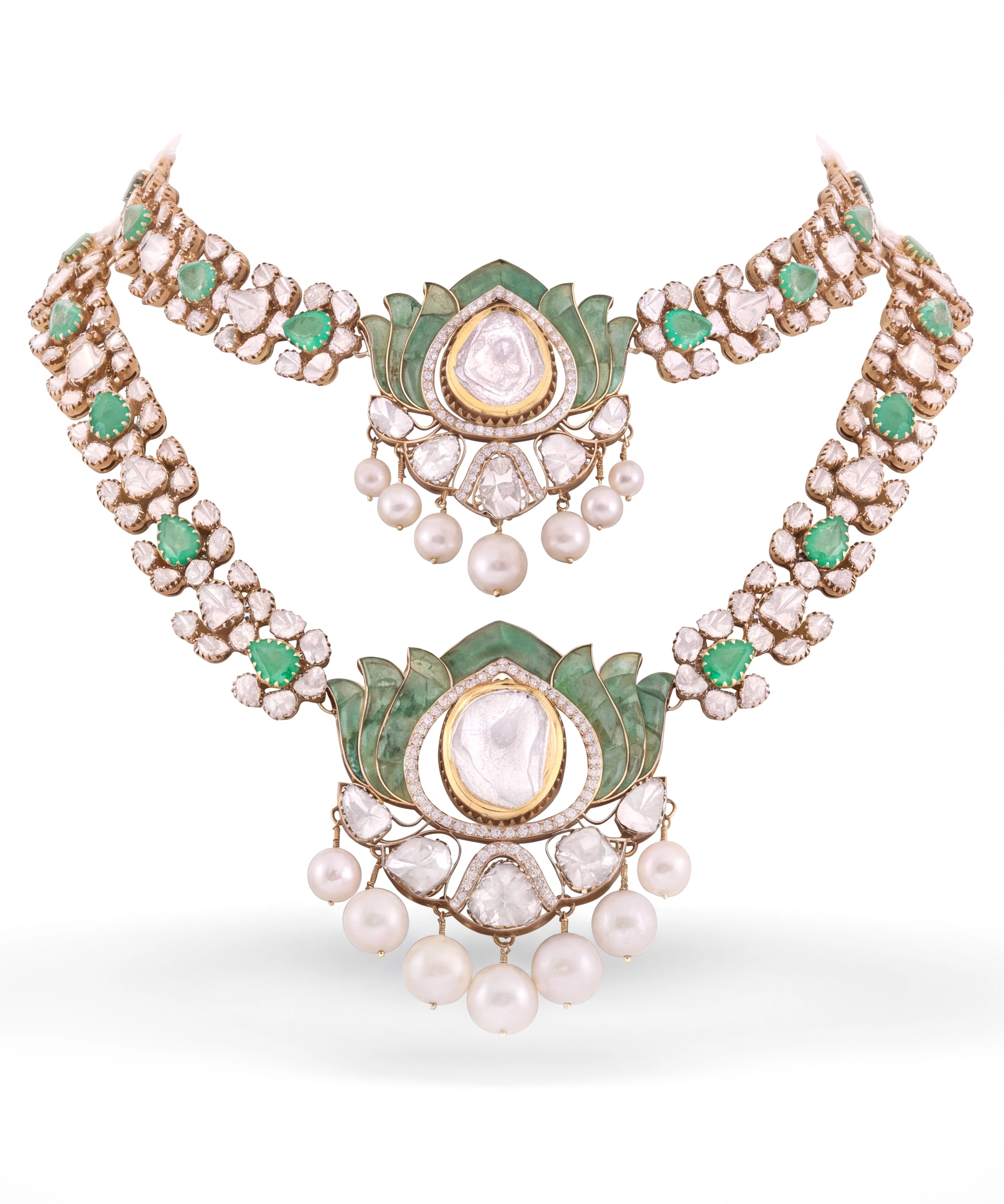 Jaisalmer Lotus Strings | AMARIS JEWELS | Fine Jewelry