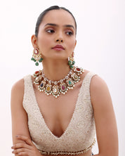 Jaisalmer Noor Polki Earrings | AMARIS JEWELS | Fine Jewelry 