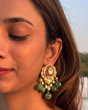 Jaisalmer Noor Polki Earrings | AMARIS JEWELS | Fine Jewelry 