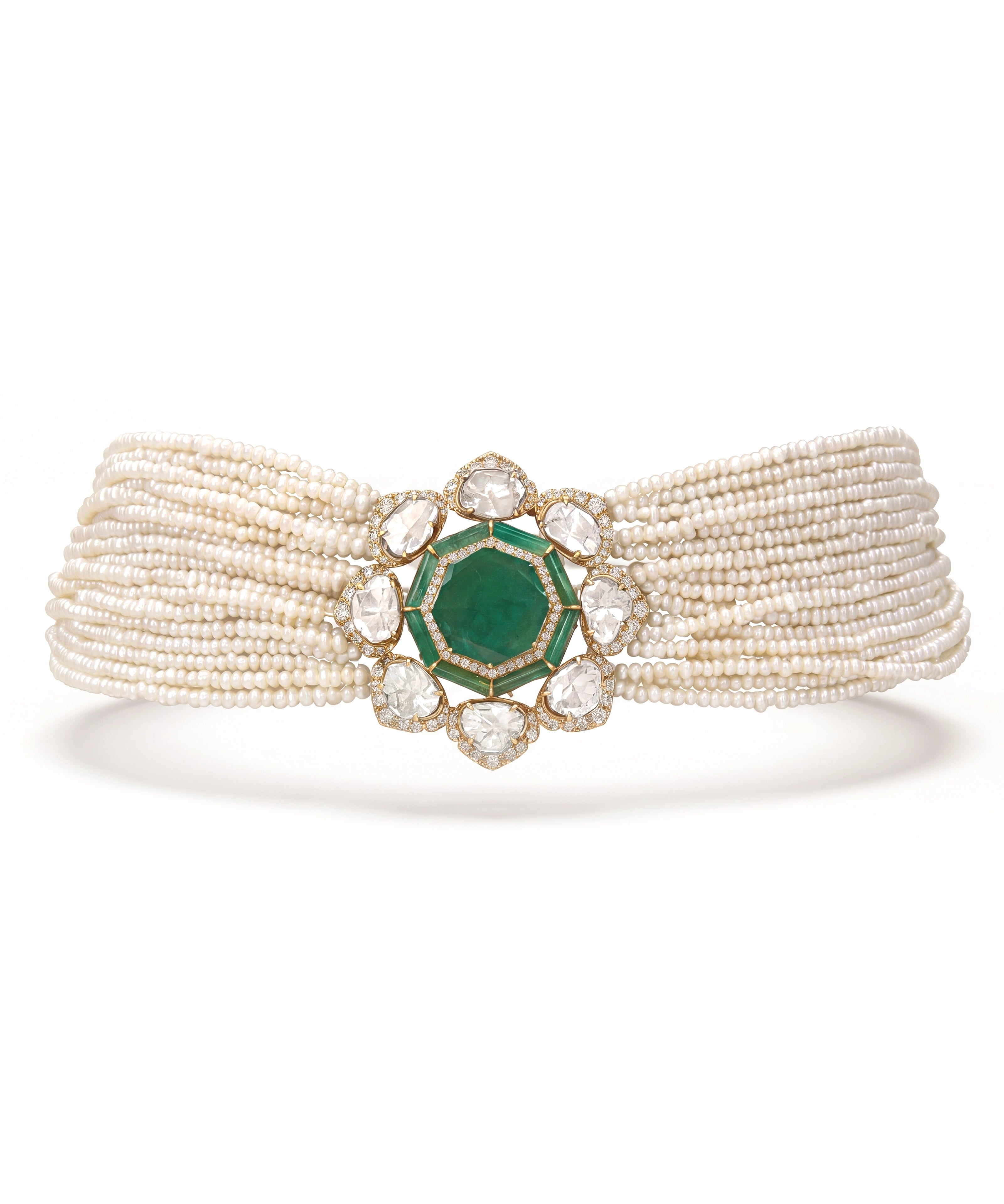 Jasmine Emerald Choker | AMARIS JEWELS | Fine Jewelry