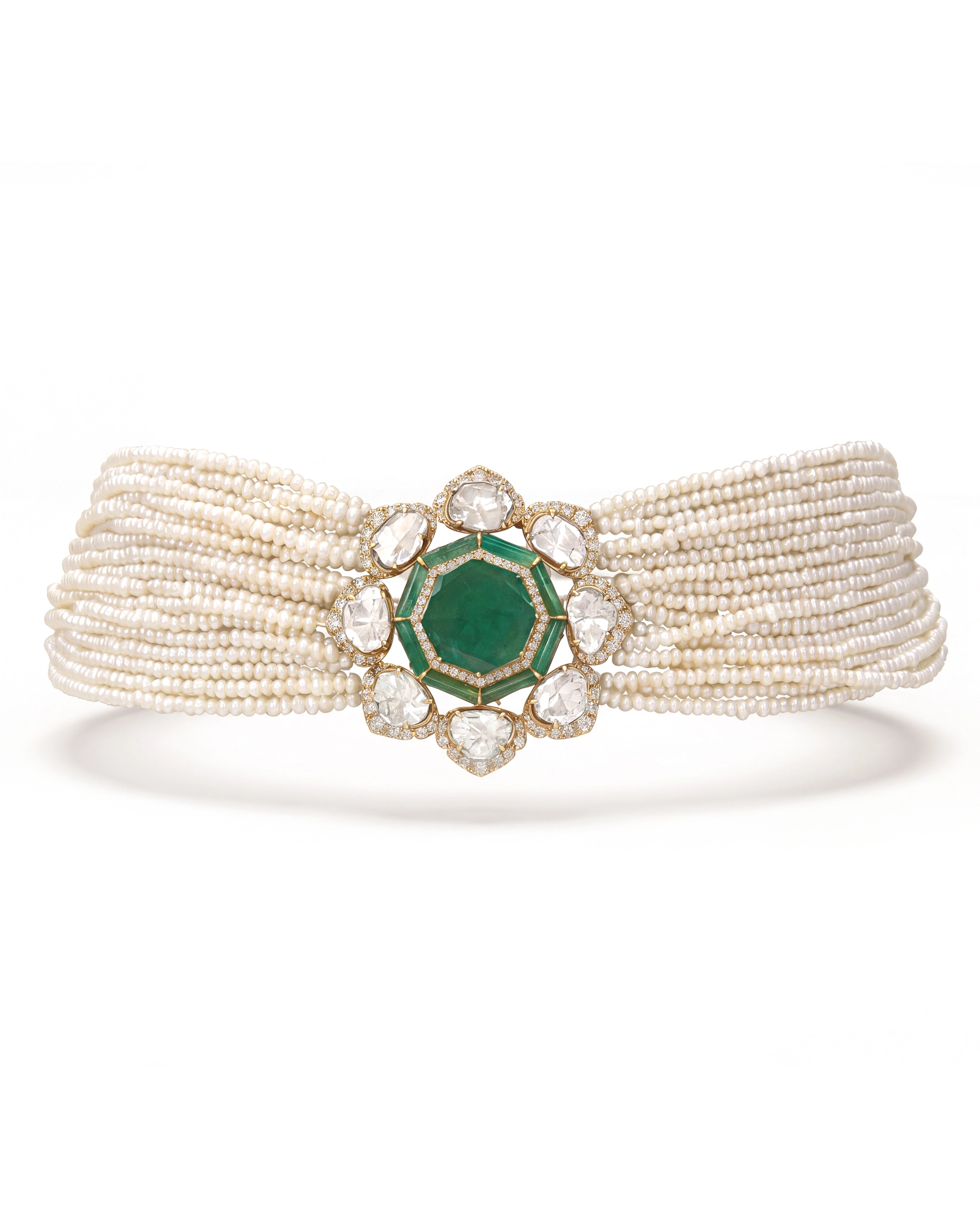 Jasmine Emerald Choker | AMARIS JEWELS | Fine Jewelry