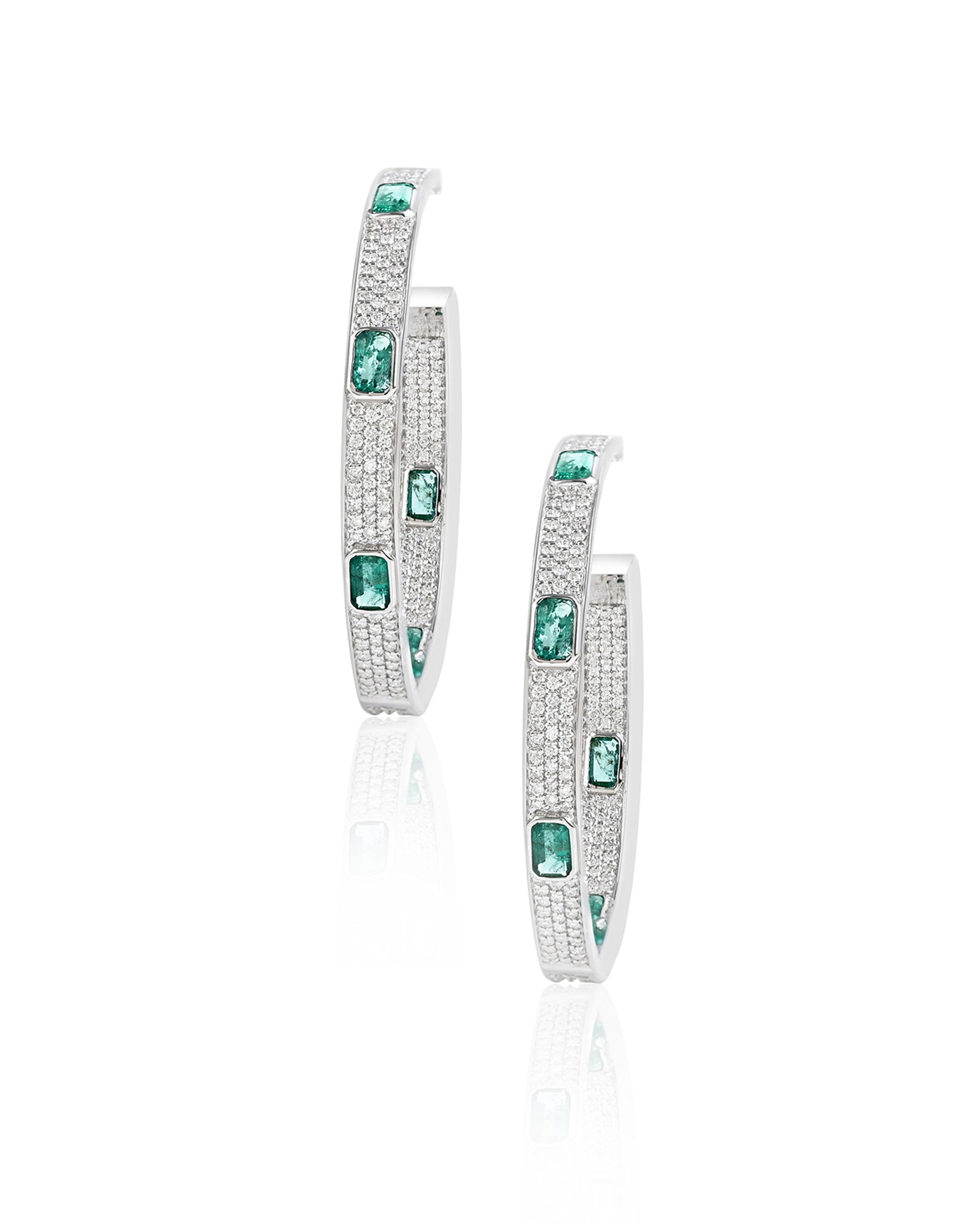 Jazz Age Hoops | AMARIS JEWELS | Fine Jewelry 