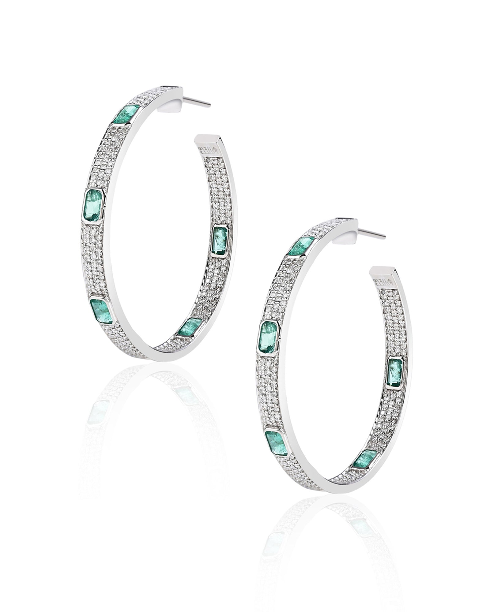 Jazz Age Hoops | AMARIS JEWELS | Fine Jewelry 
