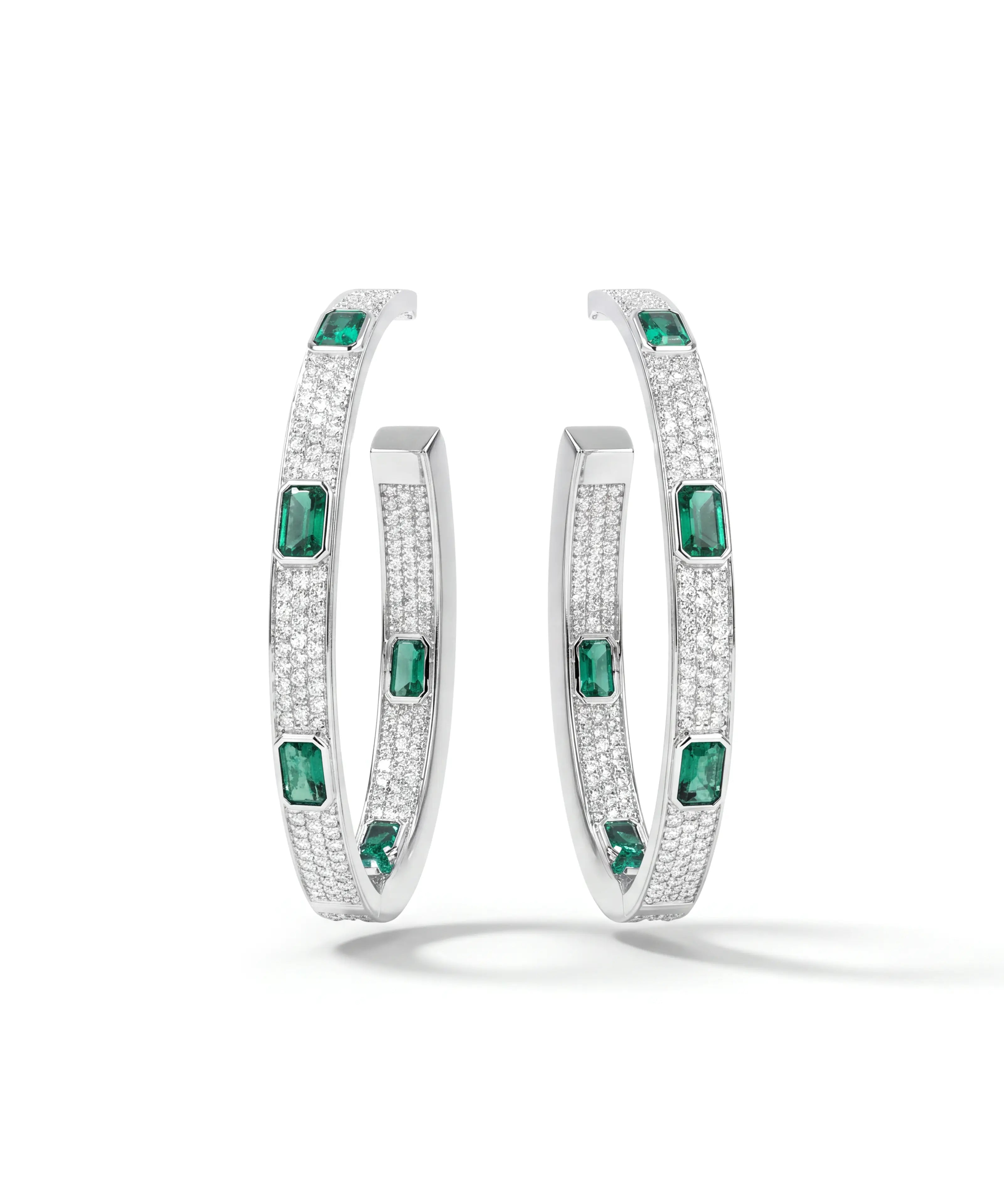 Jazz Age Hoops | AMARIS JEWELS | Fine Jewelry
