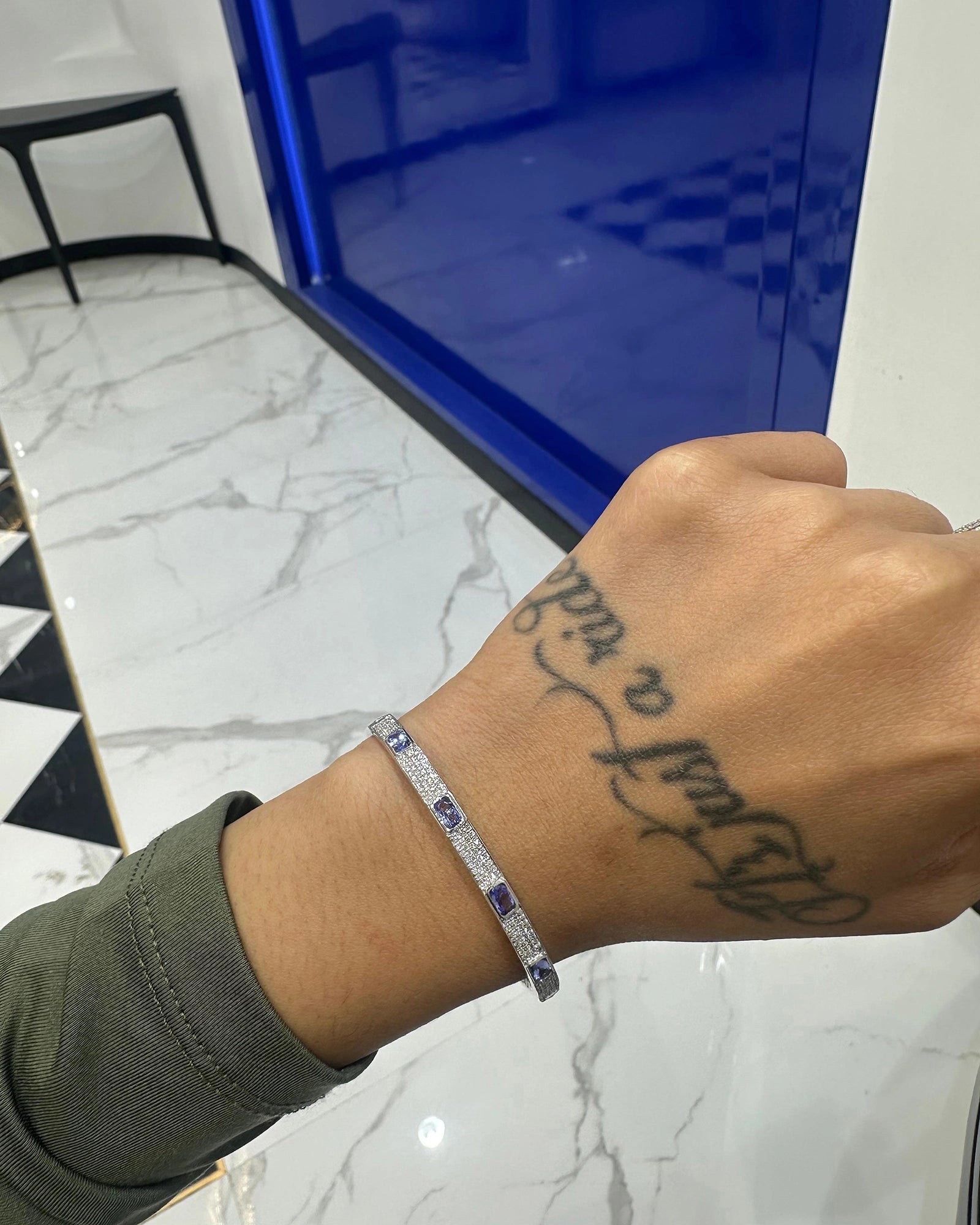 Jazz Age Tanzanite Bracelet | AMARIS JEWELS | Fine Jewelry 