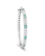 Jazz Age Emerald Bracelet
