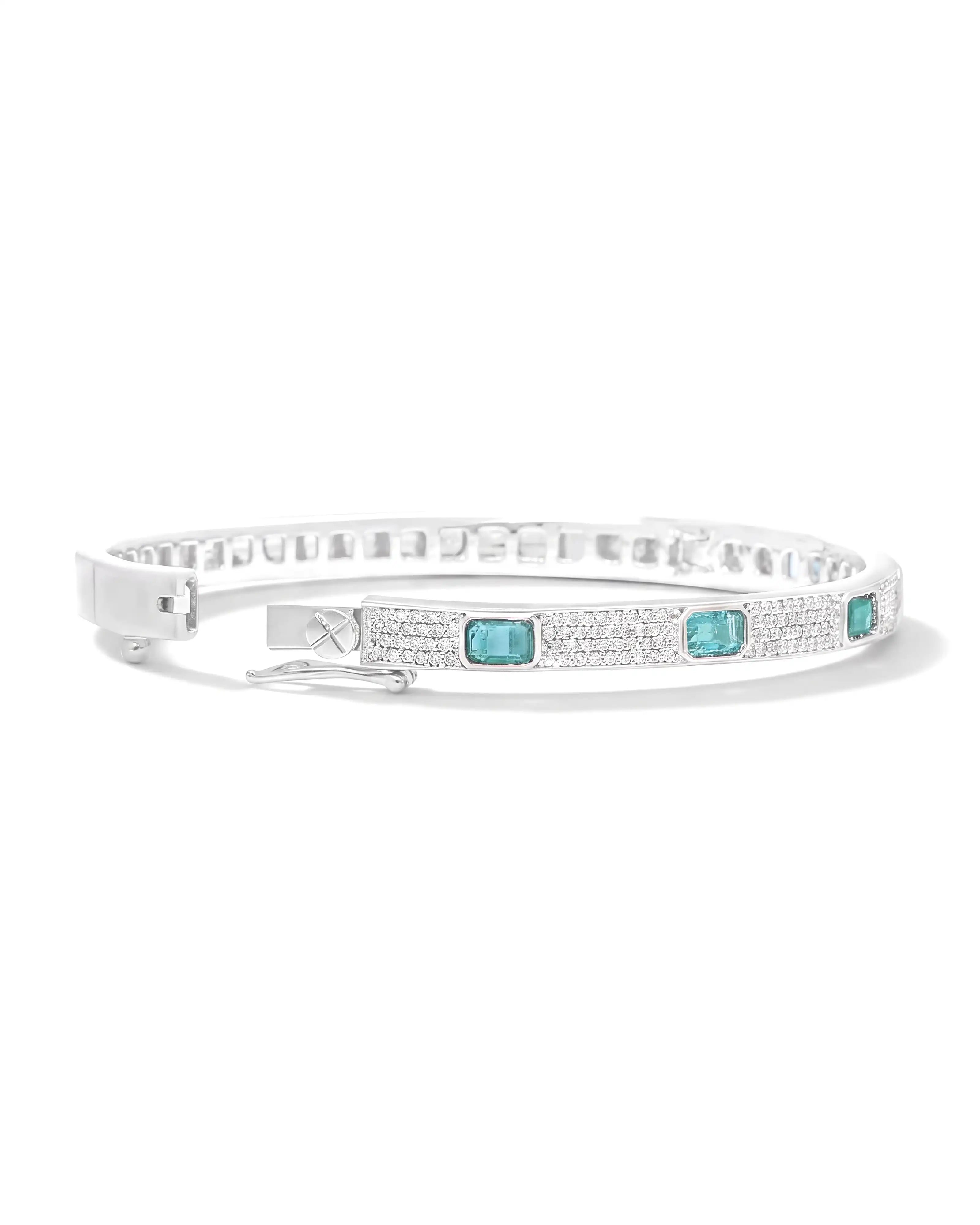 Jazz Age Emerald Bracelet