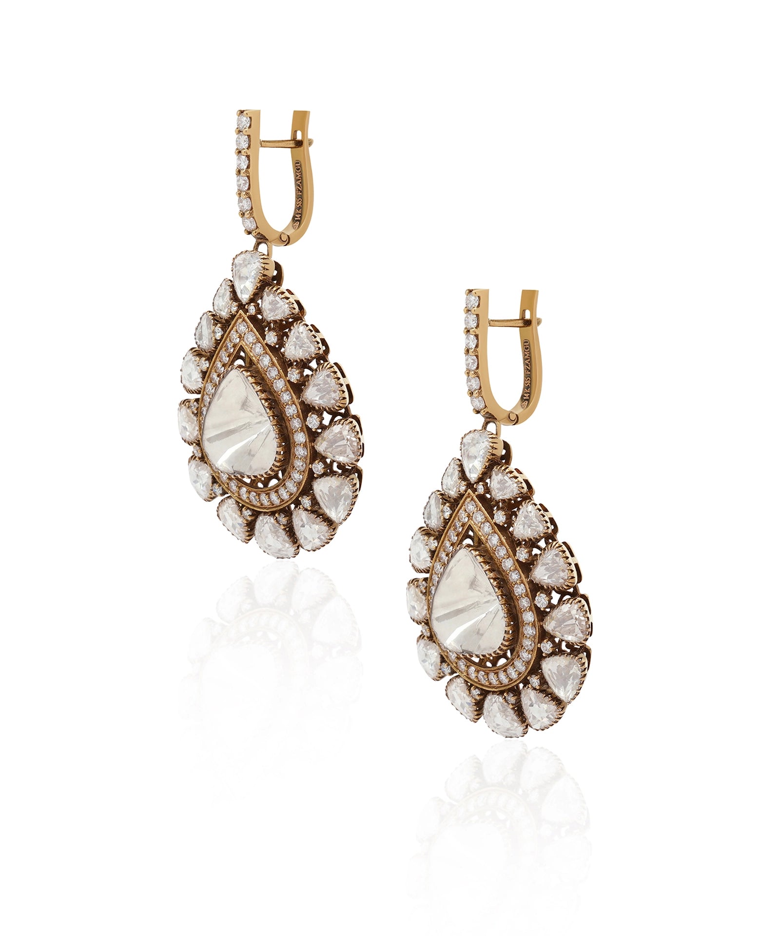 Jharokha Earrings | AMARIS JEWELS | Fine Jewelry 