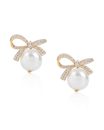 Knotty Pearl Earrings