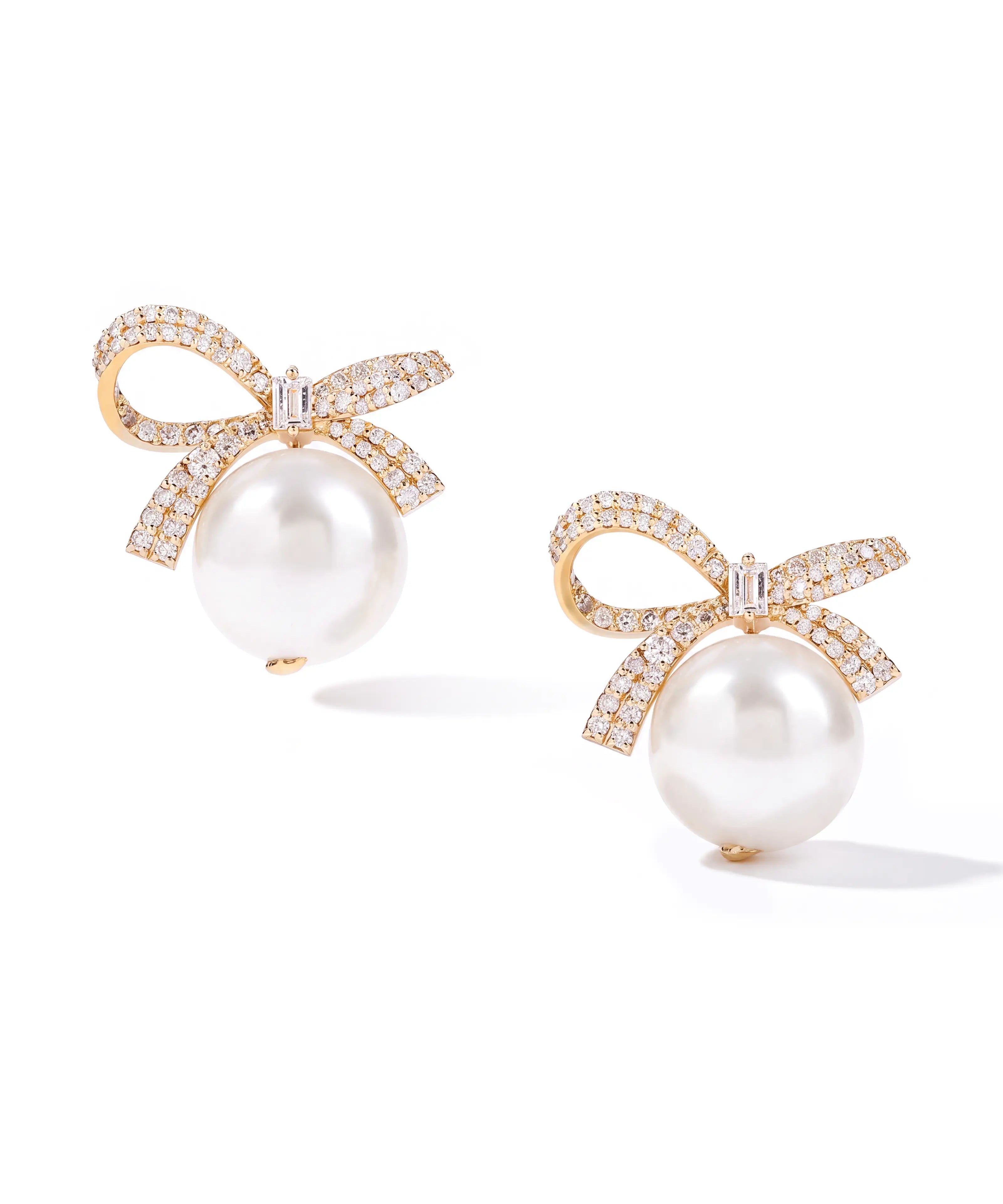 Knotty Pearl Earrings | AMARIS JEWELS | Fine Jewelry