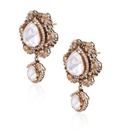 Kohinoor Lotus Earrings | AMARIS JEWELS | Fine Jewelry 