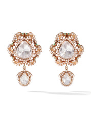 Kohinoor Lotus Earrings | AMARIS JEWELS | Fine Jewelry