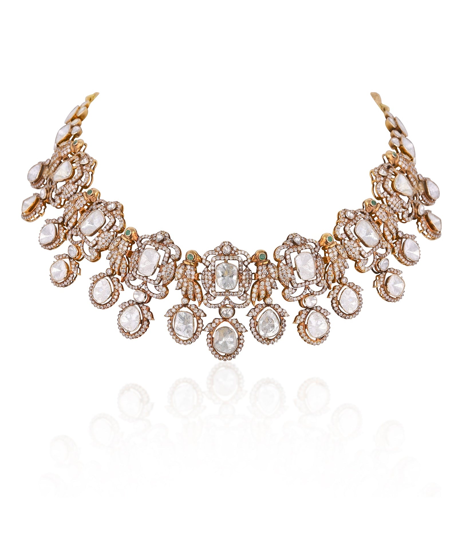 Kohinoor Lotus Necklace | AMARIS JEWELS | Fine Jewelry 