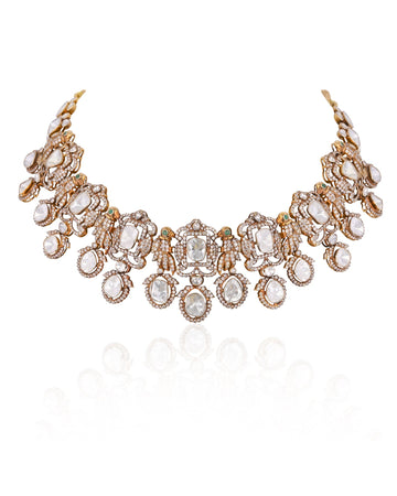 Kohinoor Lotus Necklace