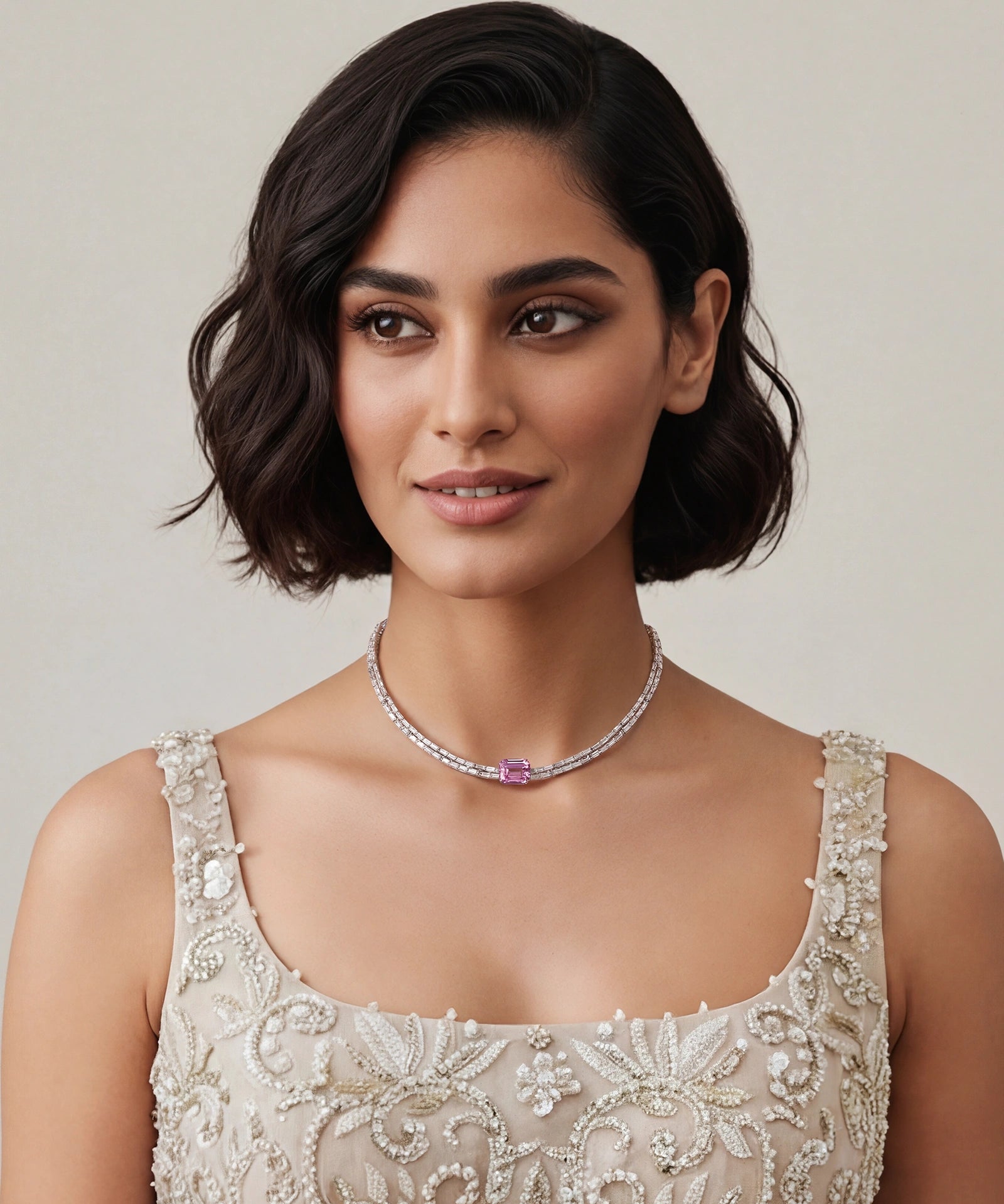 Kunzite Chokehold 2.0 Necklace | AMARIS JEWELS | Fine Jewelry 