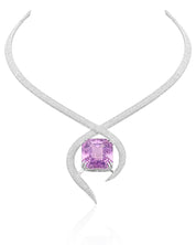Kunzite Tangle Necklace | AMARIS JEWELS | Fine Jewelry 