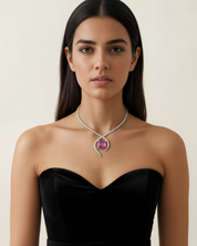 Kunzite Tangle Necklace | AMARIS JEWELS | Fine Jewelry 
