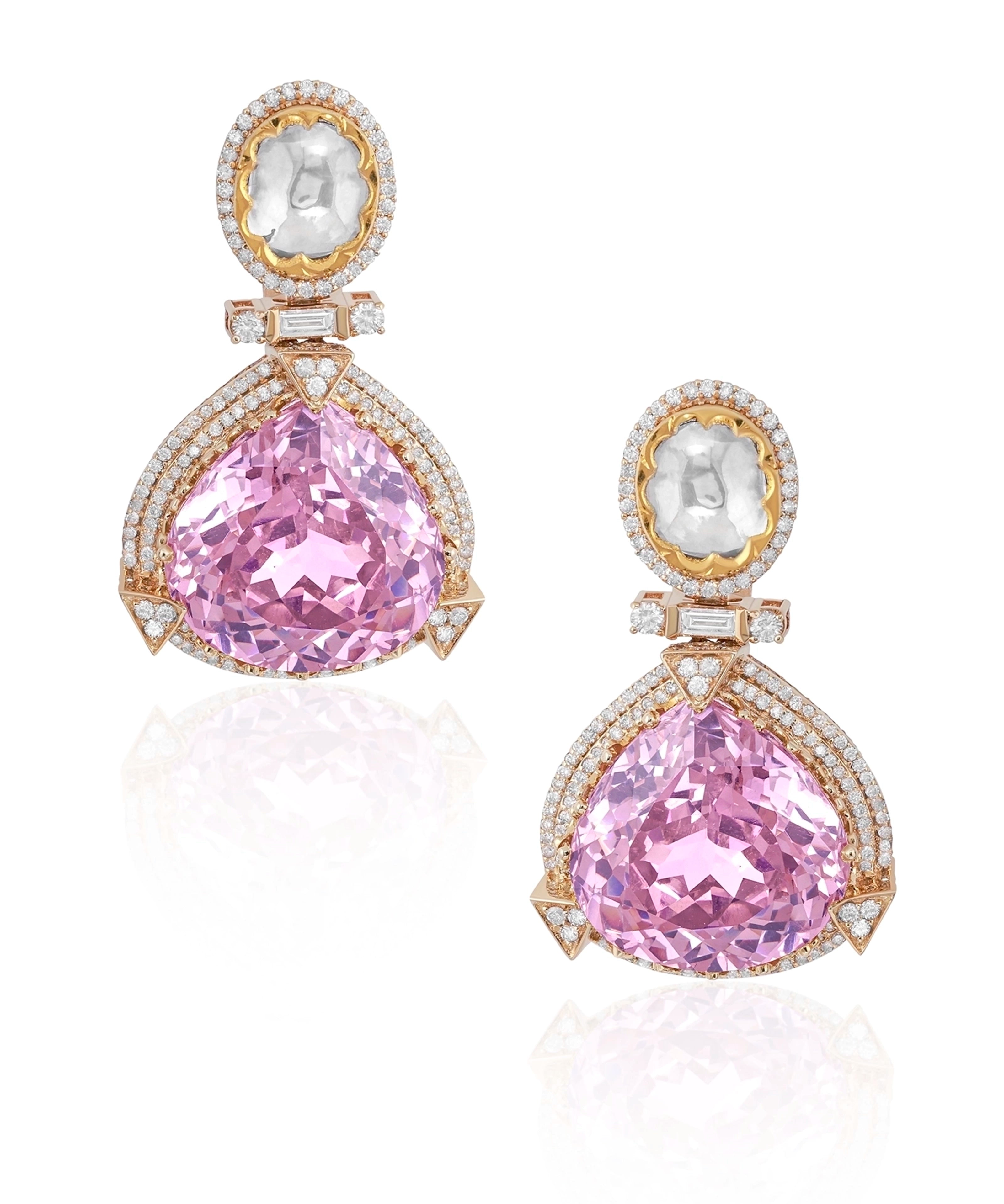Kunzite Tonic Earrings | AMARIS JEWELS | Fine Jewelry