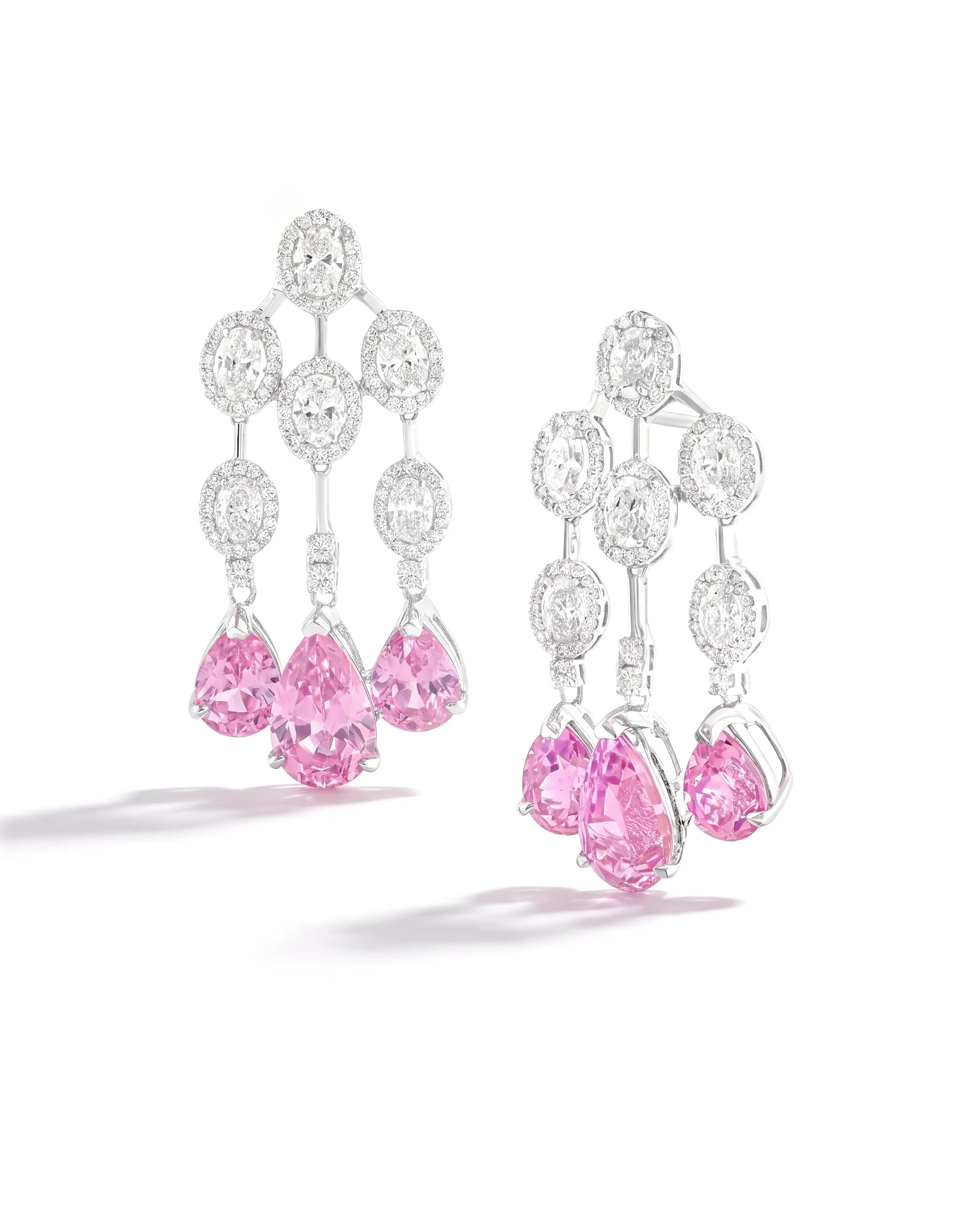 Kunzite Waterfall 2.0 Earrings | AMARIS JEWELS | Fine Jewelry