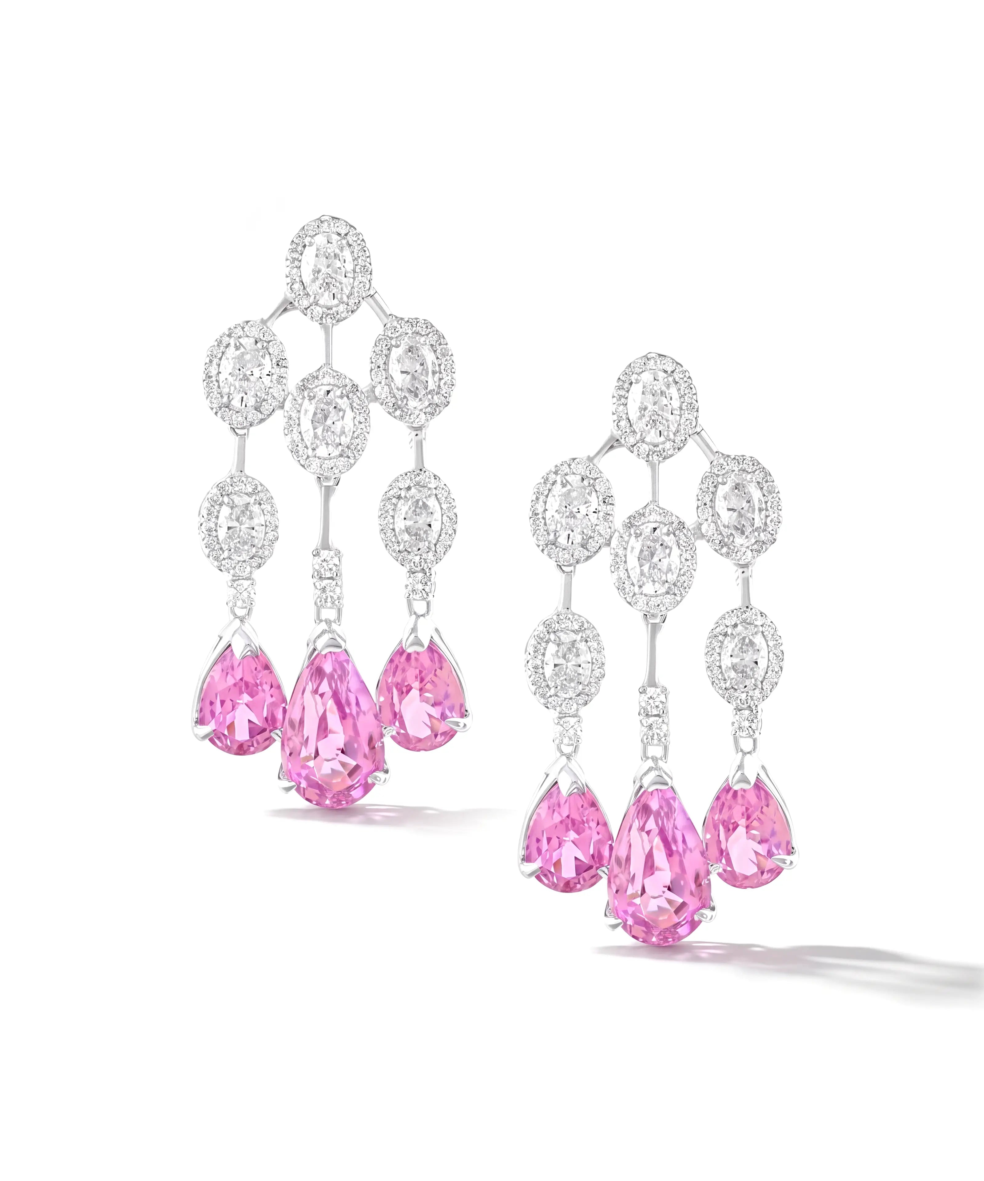 Kunzite Waterfall 2.0 Earrings | AMARIS JEWELS | Fine Jewelry