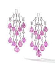 Kunzite Waterfall Earrings | AMARIS JEWELS | Fine Jewelry