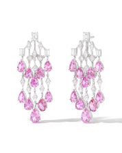 Kunzite Waterfall Earrings | AMARIS JEWELS | Fine Jewelry