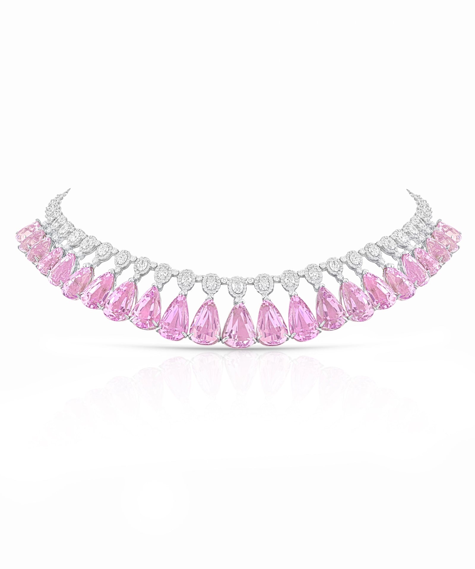 Kunzite Waterfall Necklace 2.0 | AMARIS JEWELS | Fine Jewelry 