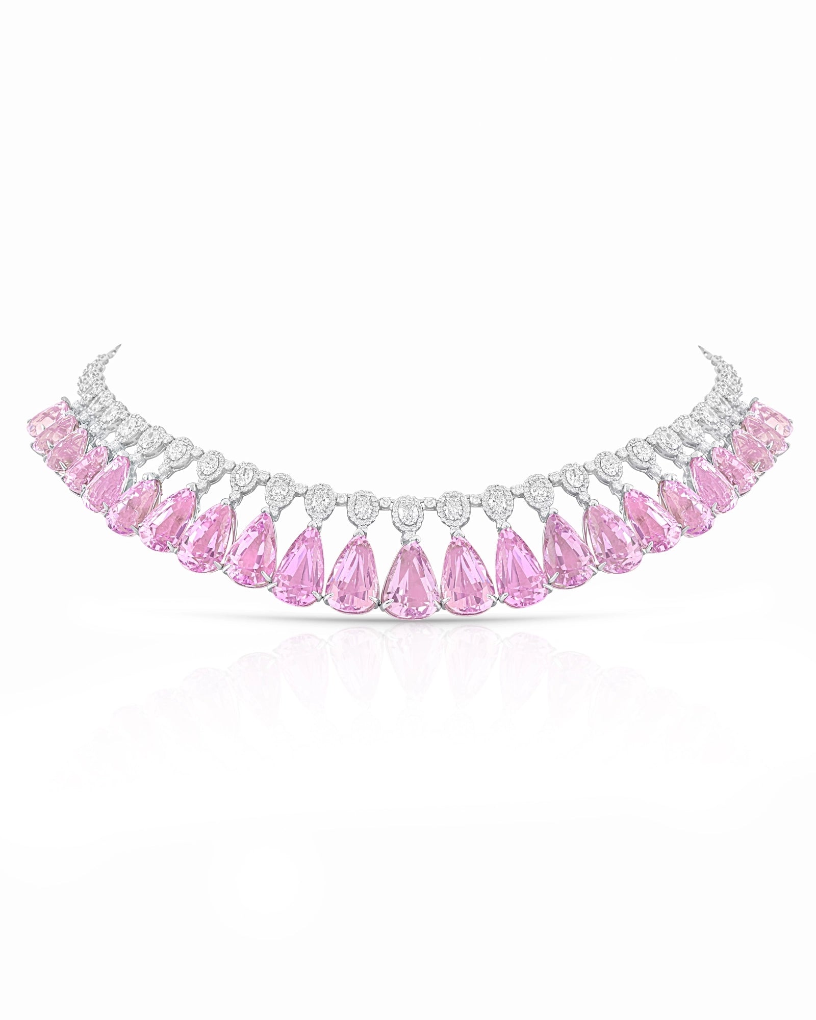 Kunzite Waterfall Necklace 2.0 | AMARIS JEWELS | Fine Jewelry 