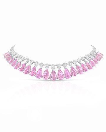 Kunzite Waterfall Necklace 2.0