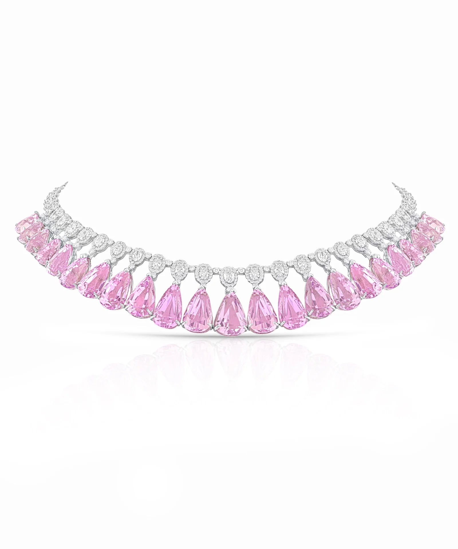 Kunzite Waterfall Necklace 2.0 | AMARIS JEWELS | Fine Jewelry 