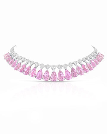 Kunzite Waterfall Necklace 2.0