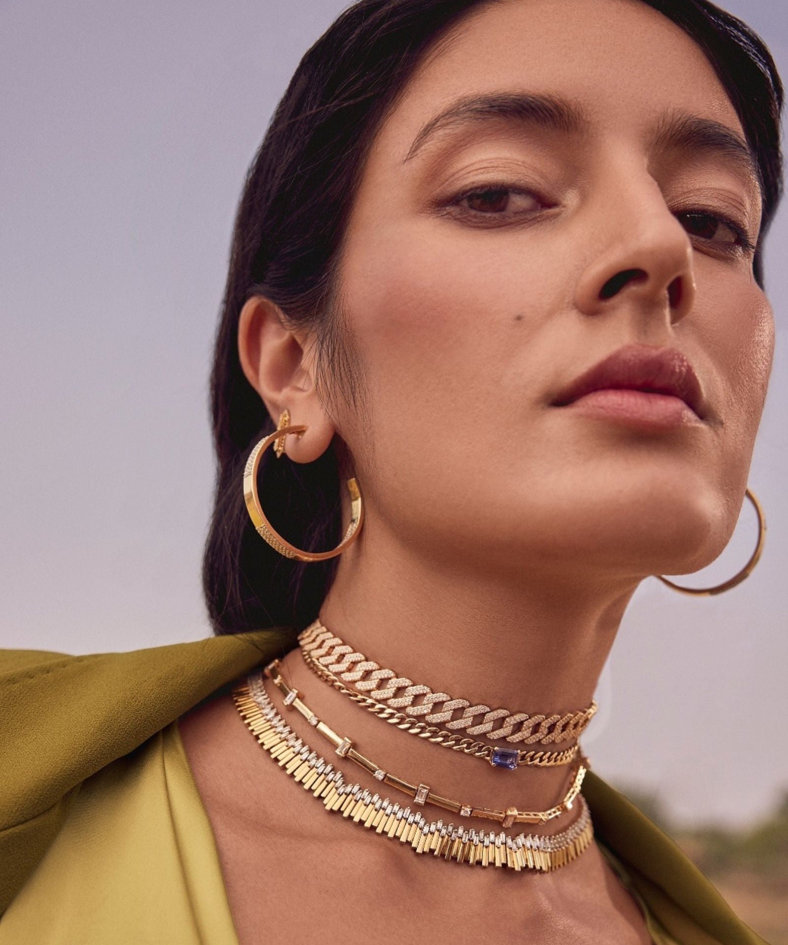Kyoto Baguette Choker | AMARIS JEWELS | Fine Jewelry