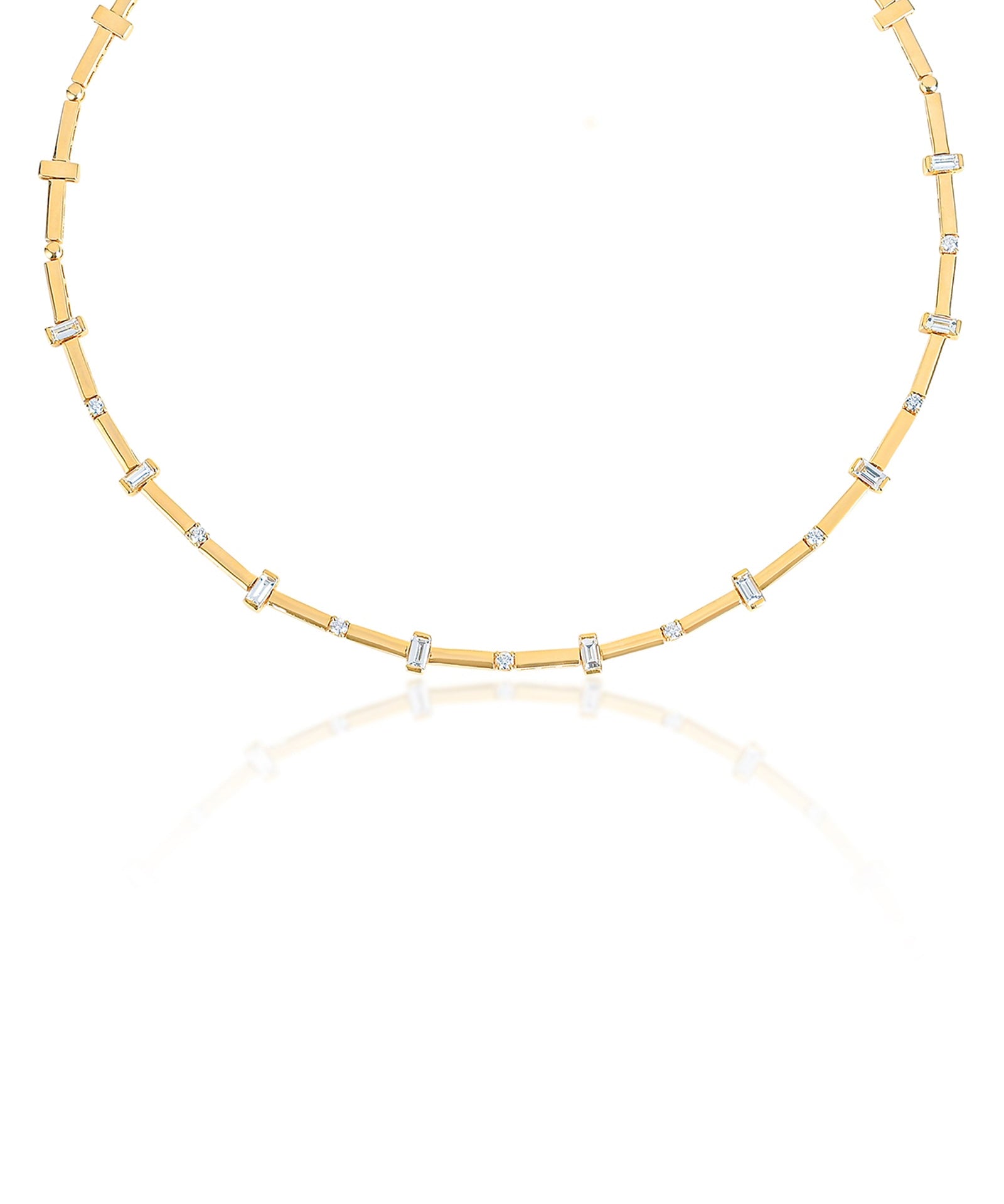Kyoto Baguette Choker | AMARIS JEWELS | Fine Jewelry 