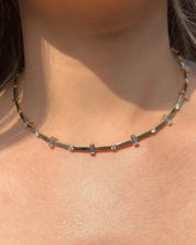 Kyoto Baguette Choker | AMARIS JEWELS | Fine Jewelry 