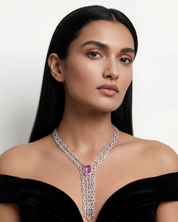 Lariat Overload Necklace | AMARIS JEWELS | Fine Jewelry 