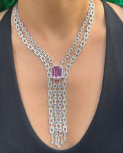 Lariat Overload Necklace | AMARIS JEWELS | Fine Jewelry 