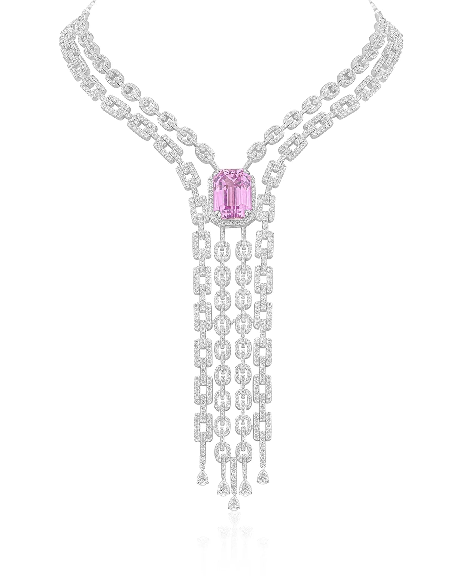 Lariat Overload Necklace | AMARIS JEWELS | Fine Jewelry 