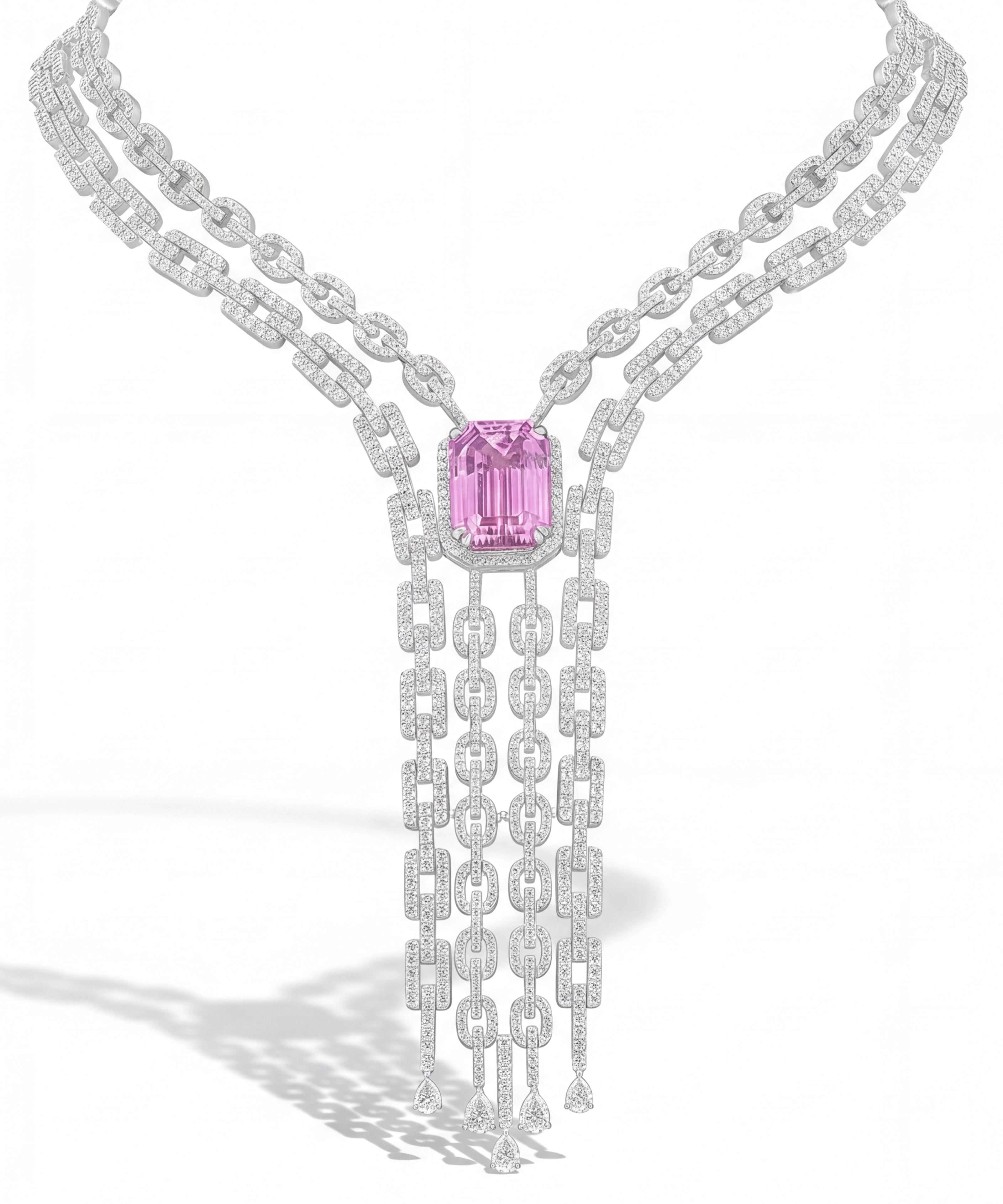 Lariat Overload Necklace | AMARIS JEWELS | Fine Jewelry