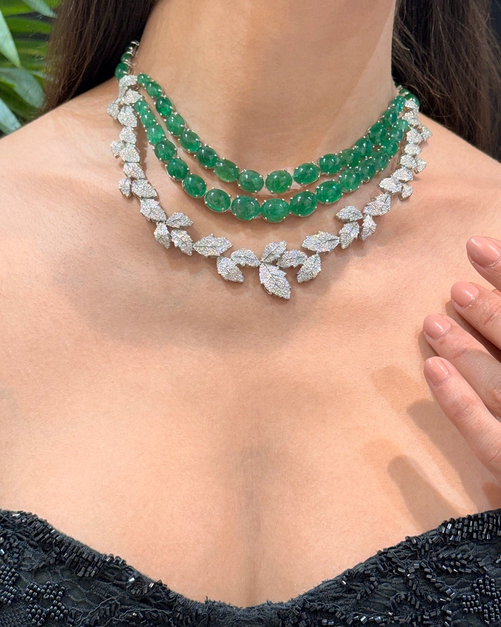 Leaf It To Me Necklace | AMARIS JEWELS | Fine Jewelry