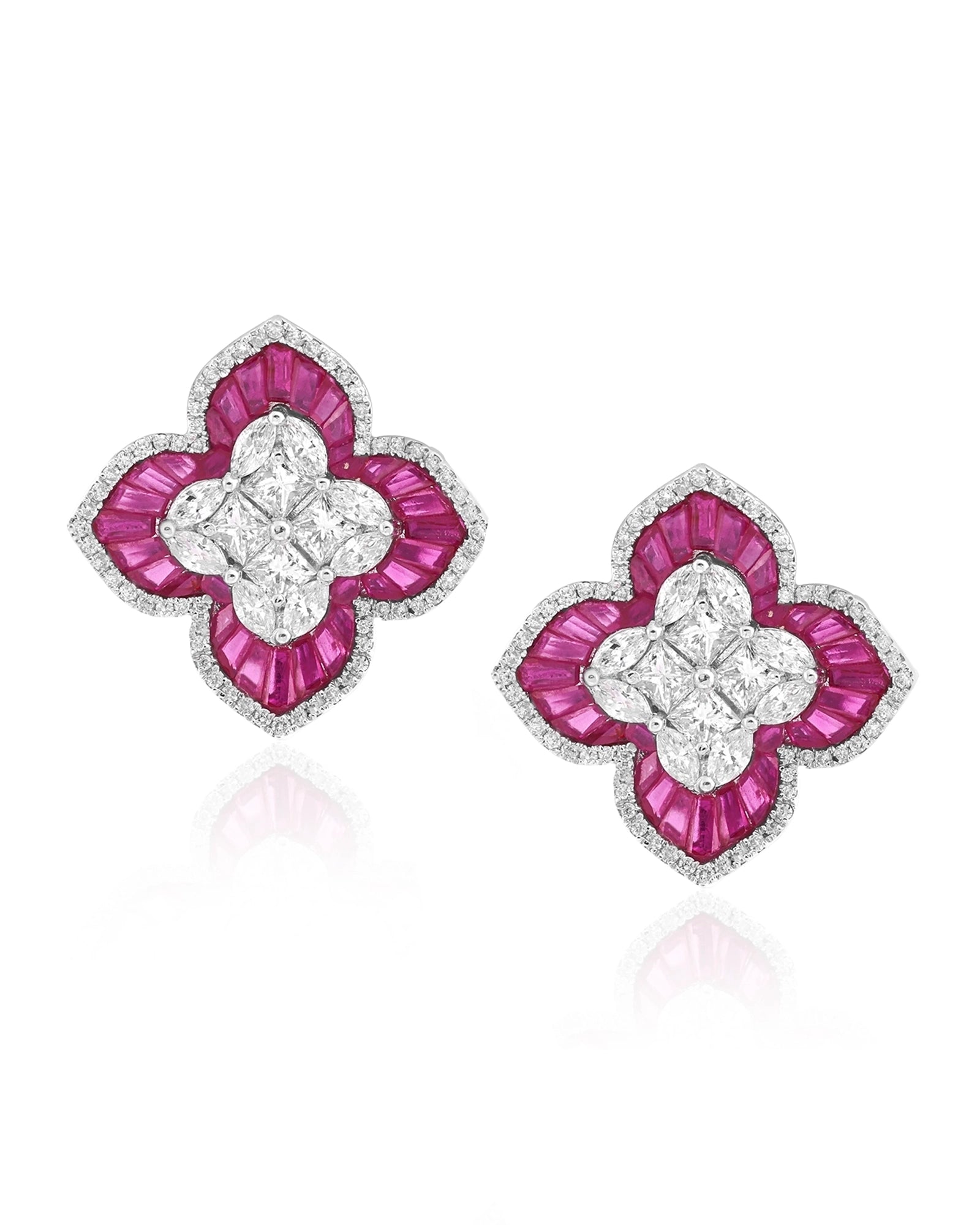 Like a Star Blush Earrings | AMARIS JEWELS | Fine Jewelry 