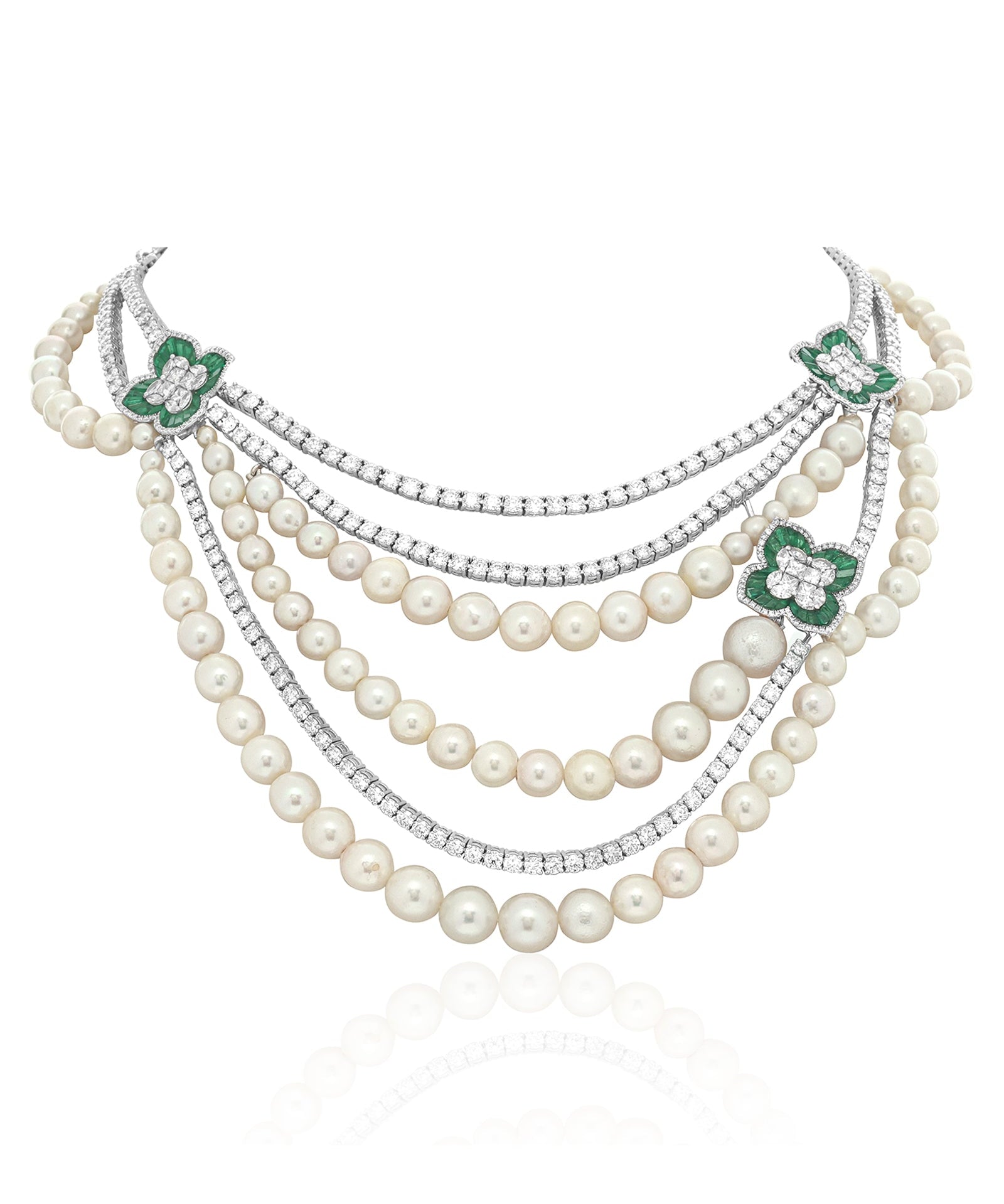 Like a Star Pearl Necklace | AMARIS JEWELS | Fine Jewelry 