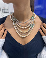 Like a Star Pearl Necklace | AMARIS JEWELS | Fine Jewelry 