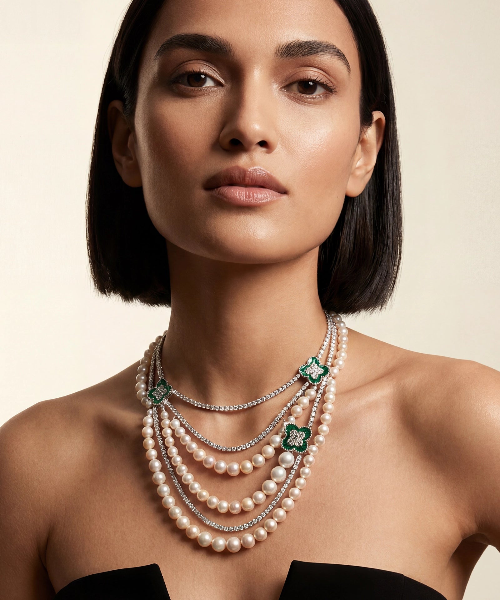 Like a Star Pearl Necklace | AMARIS JEWELS | Fine Jewelry 