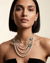 Like a Star Pearl Necklace | AMARIS JEWELS | Fine Jewelry 